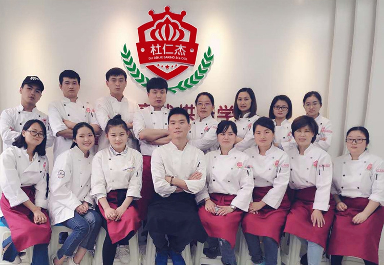 杭州蛋糕培訓師生合影